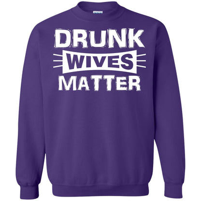 Drunk Wives Matter Wife Shirt Purple
