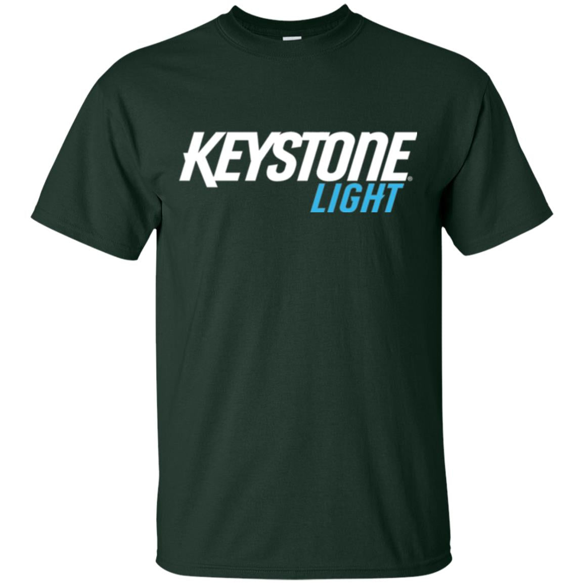 Keystone Light Beer T-shirt Forest Green
