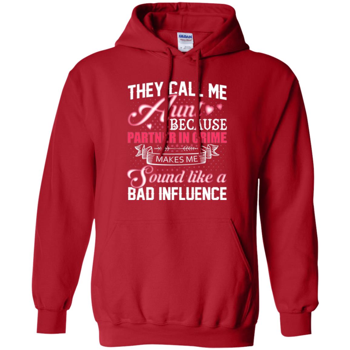 Aunt T-shirt They Call Me Aunt Red