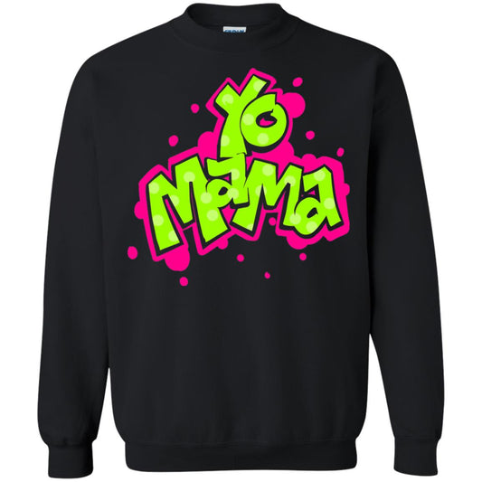 Yo Mama Fresh Princes Style 90s Hip Hop Party T-shirt Black