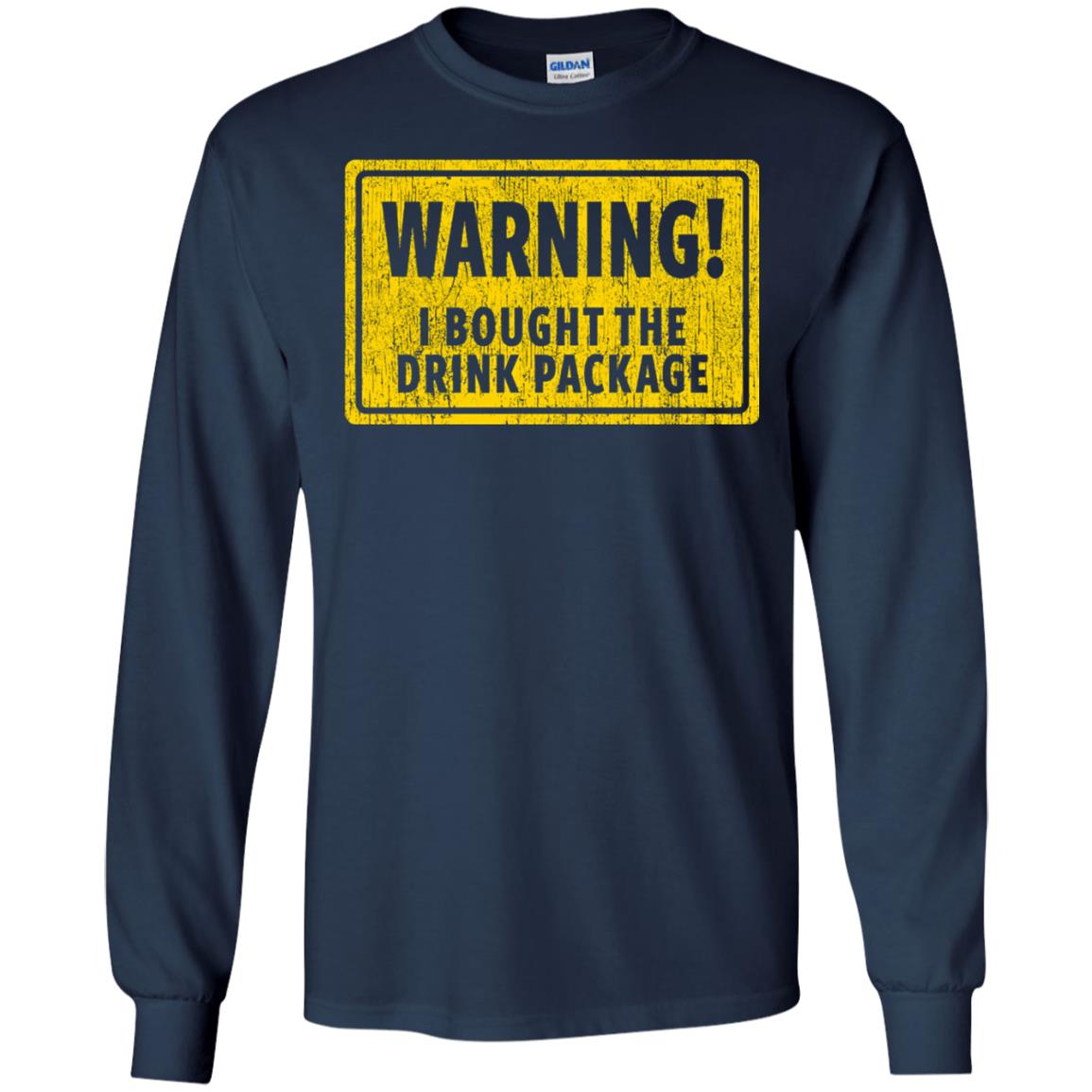 Funny Cruise Ship T-shirt Caribbean Vacation Partiers Navy