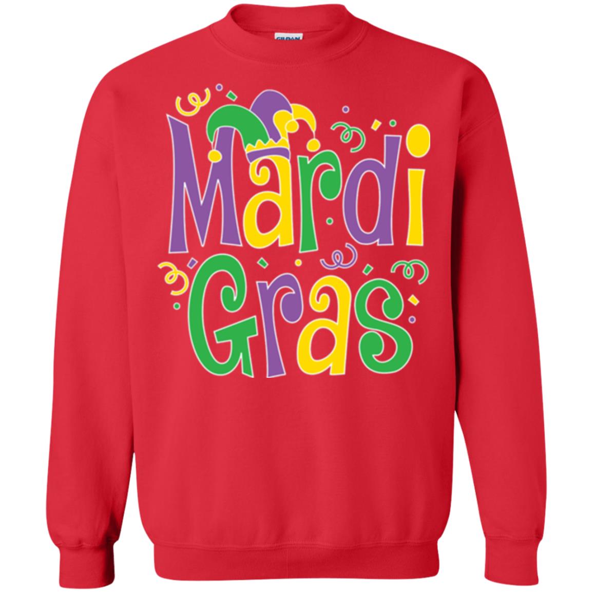 Mardi Gras T-shirt Mardi Gras Party T-shirt Red