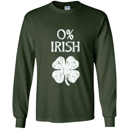 St. Patrick Day T-shirt Shamrocks 0_ Irish Vintage Forest Green