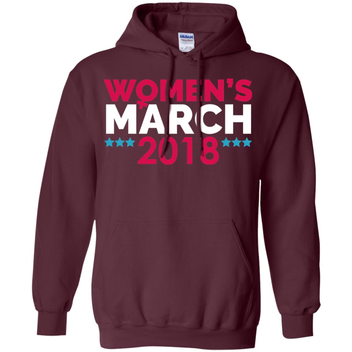 Women_s Right T-shirt Women_s March January 20 2018 Maroon
