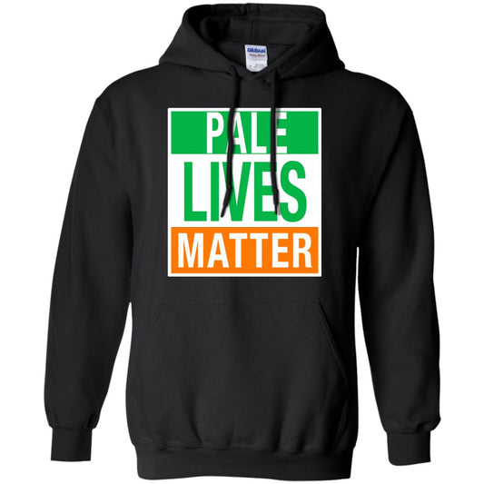 Saint Patrick_s Day T-shirt Pale Lives Matter Black
