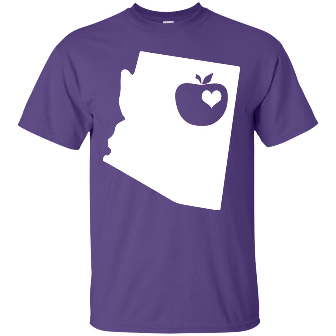 Teacher Shirt Red For Ed Arizona Teacher Protest Strike Purple