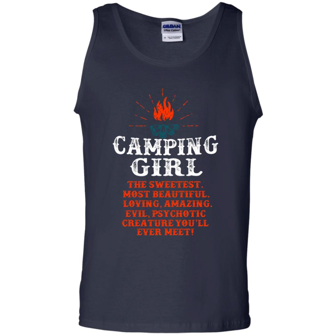 The Sweetest Most Beautiful Loving Amazing Evil Pyschotic Creature You'll Ever Meet Shirt Navy