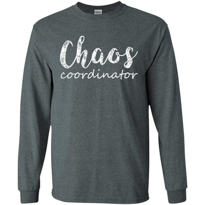Chaos Coordinator T-shirt Mothers Day Gift Shirt Dark Heather