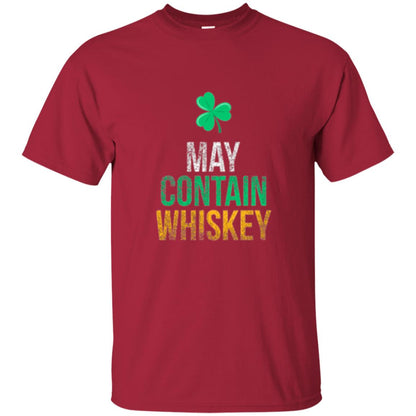 Funny St. Patricks Day T-shirt May Contain Whiskey Cardinal
