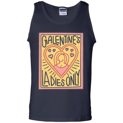 Premium T-shirt Galentine_s Day Ladies Only Navy