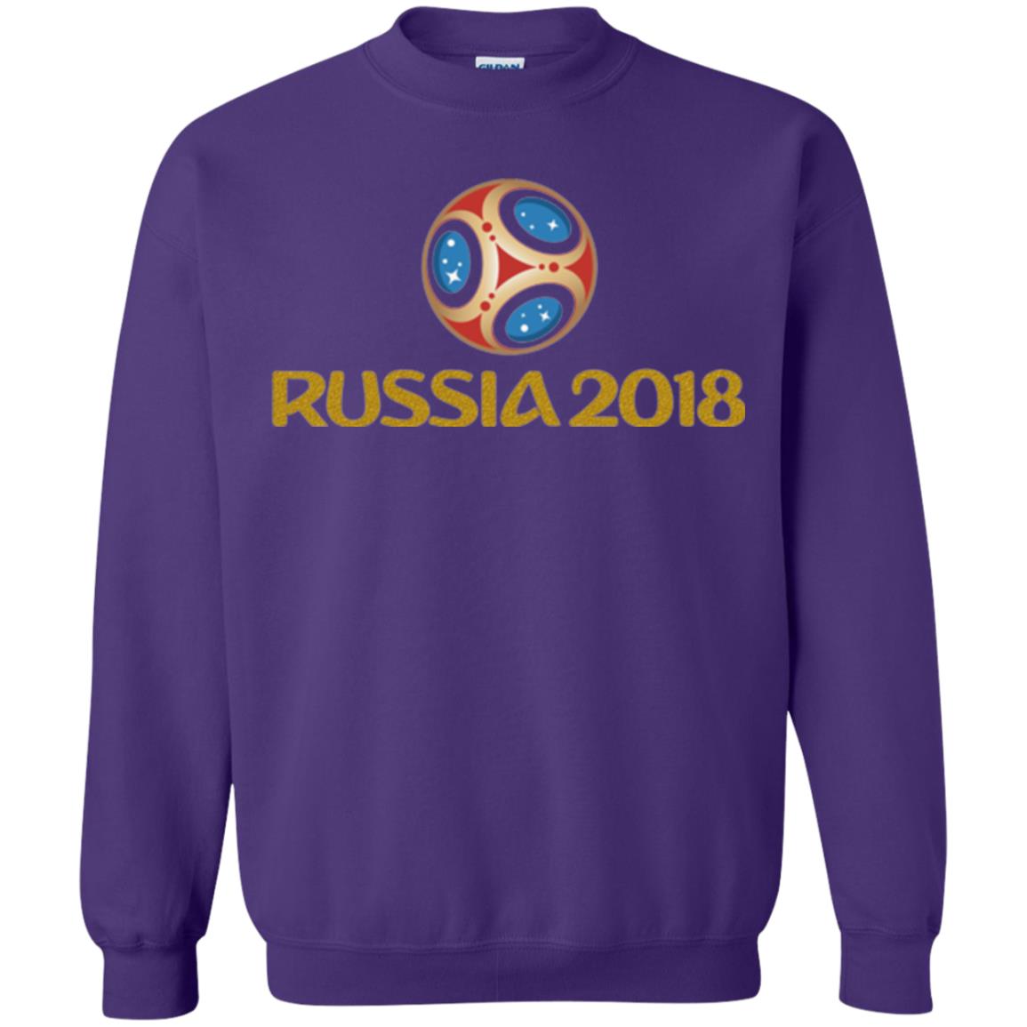 Football T-shirt Russia 2018 World Cup Purple