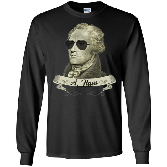 Funny Hamilton T-shirt Black