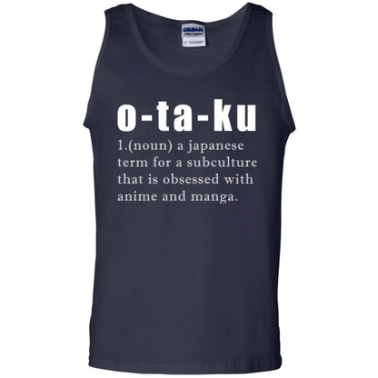 Otaku Definition T-shirt A Japanese Term For A Subculture Navy