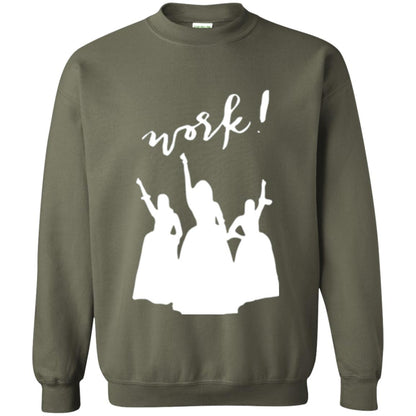 Schuyler Sisters T-shirt Work Military Green