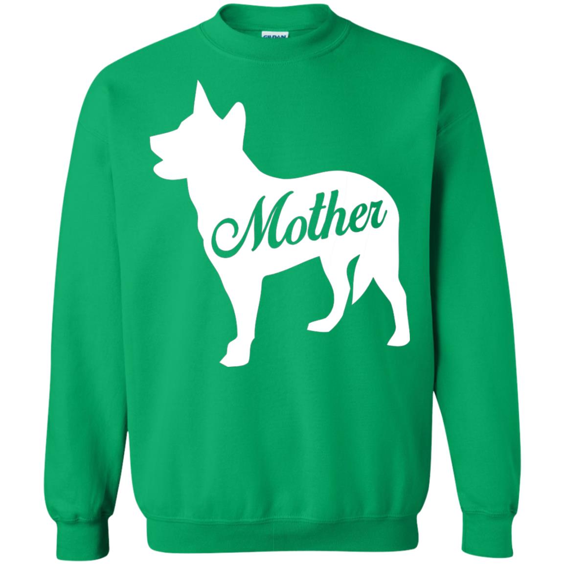 American Cattle Dog Mom T-shirt Irish Green