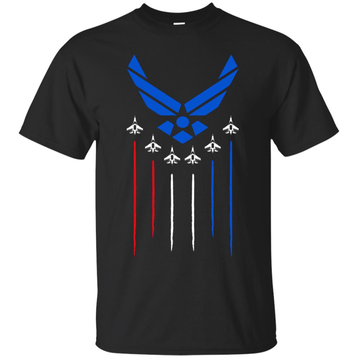 Air Force America Military Shirt Black