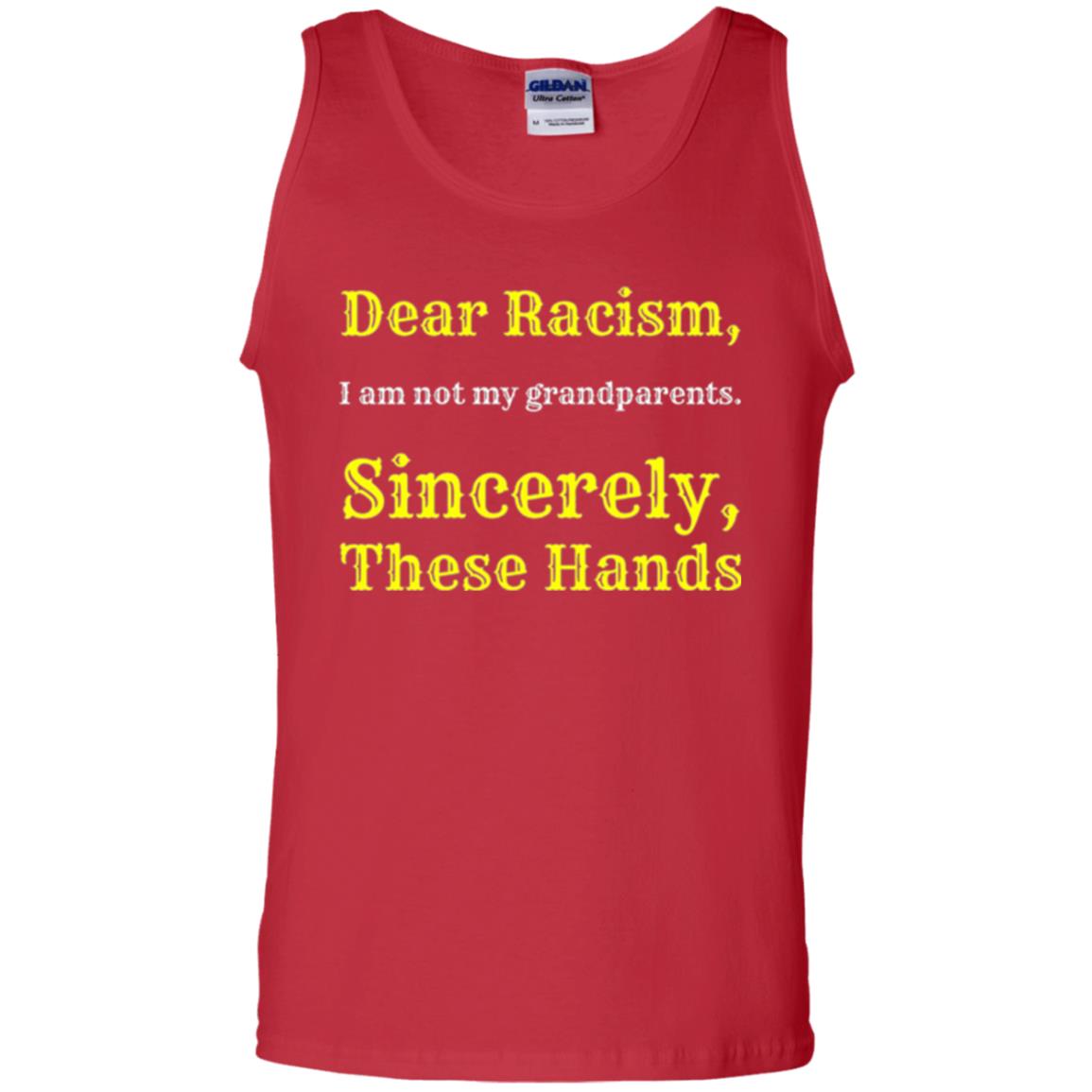 Dear Racism, I Am Not Your Prandparents. Sincerely, These Hand Red