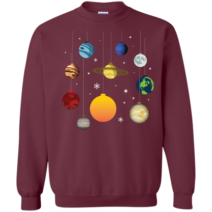 Christmas T-shirt Joy To Universe Christmas Maroon