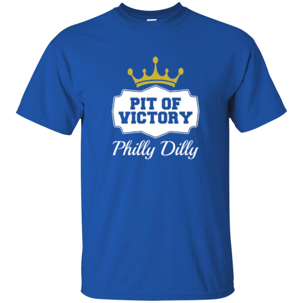 Football Lover T-shirt Philly Dilly Pit Of Victory T-shirt Royal