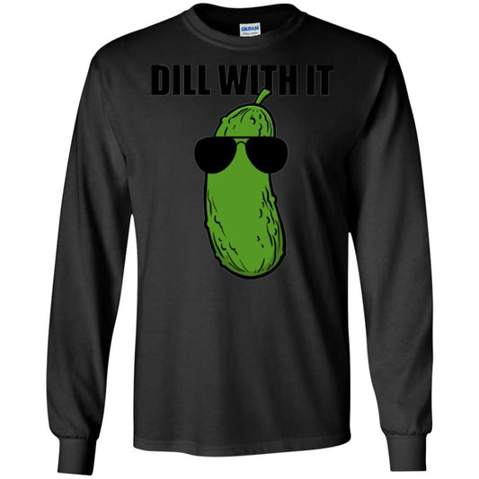 Cucumber T-shirt Dill With It Black