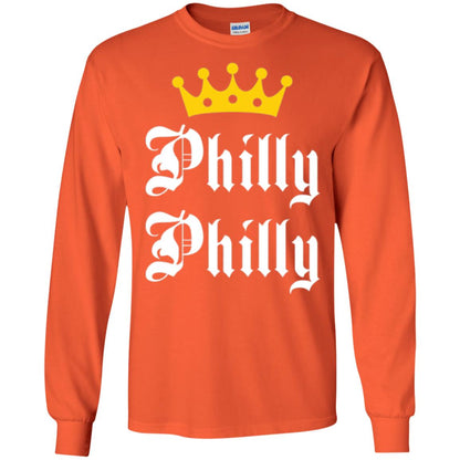 Football Lover T-shirt Philly Philly Philadelphia Football Fan Orange