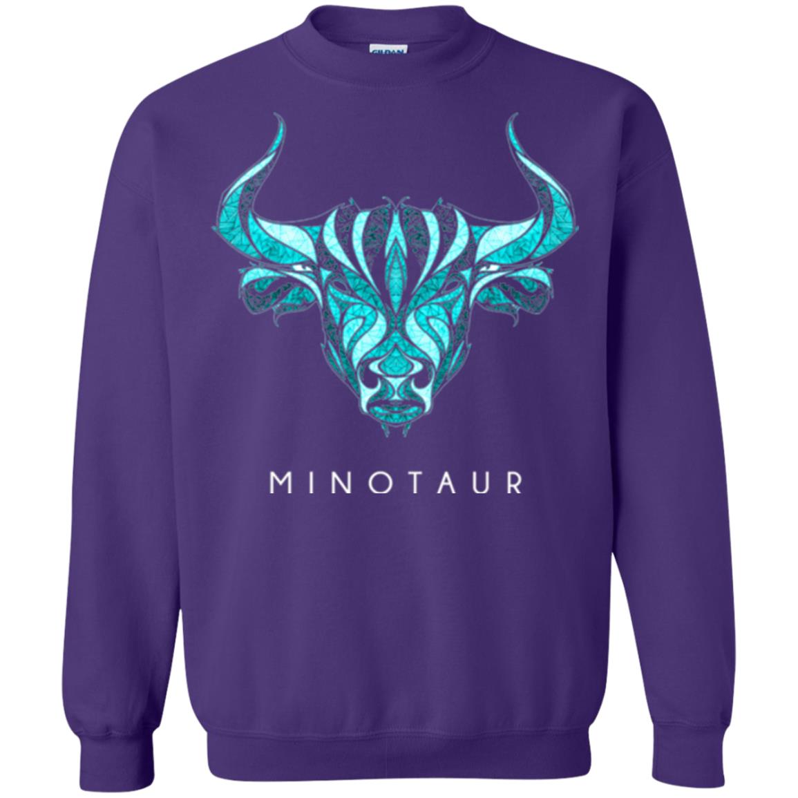 Greek Mythology Lover T-shirt Minotaur T-shirt Purple