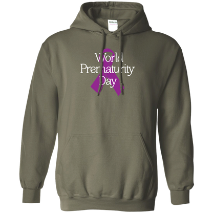 Cancer Awareness T-shirt World Prematurity Day T-shirt Military Green