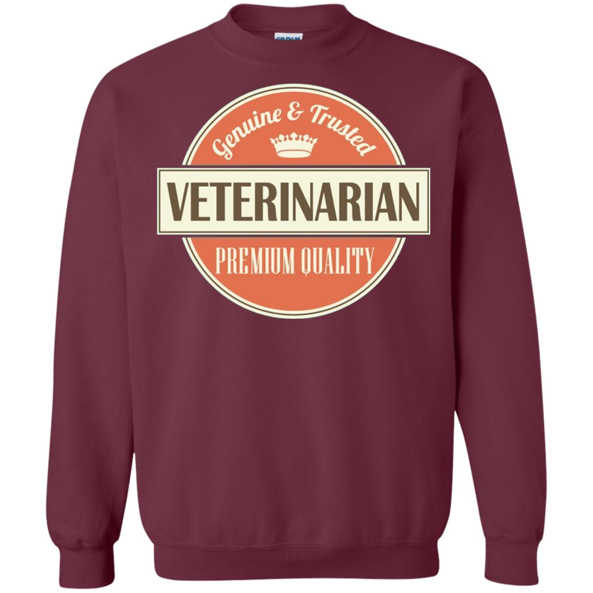 Veterinarian T-shirt Genuine And Trusted Permium Quality Maroon