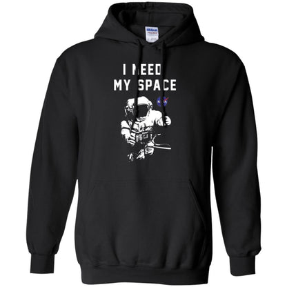 Faded Astronaut T-shirt I Need My Space Black