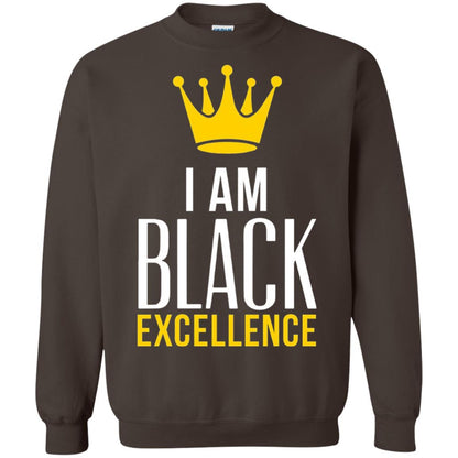 Black Excellence T-shirt Melanin Poppin_ Queen King Dark Chocolate