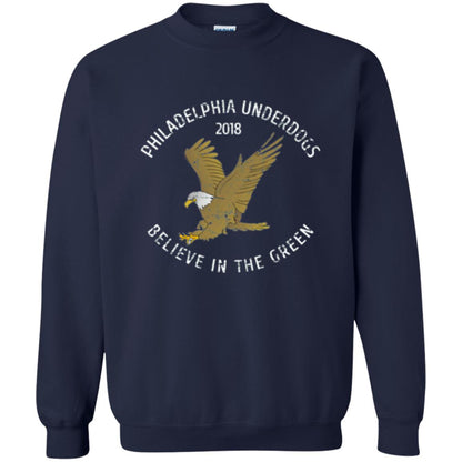 Eagle Lover T-shirt 2018 Philadelphia Underdogs Believe In The Green Navy