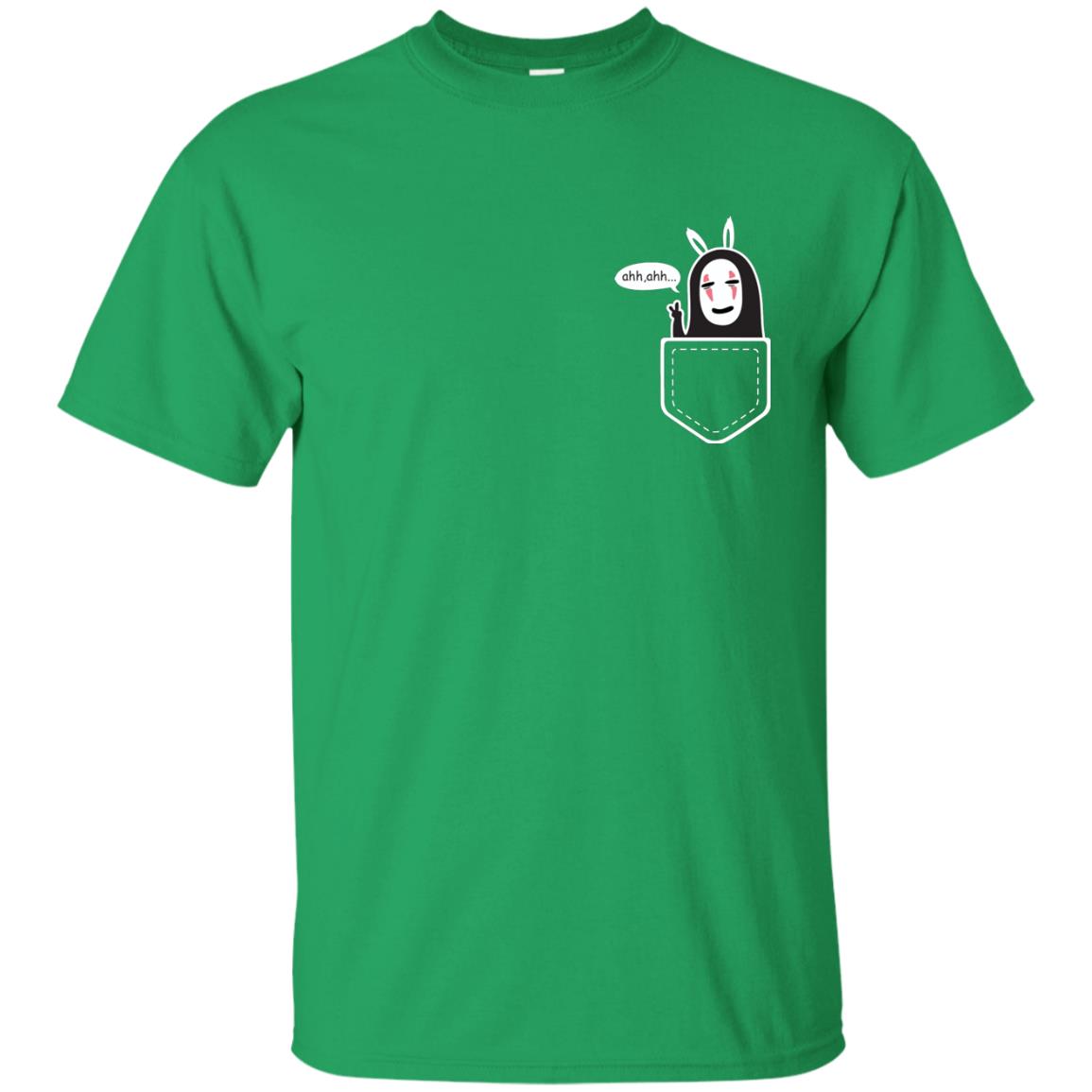 Kaonashi In Pocket Shirt Irish Green