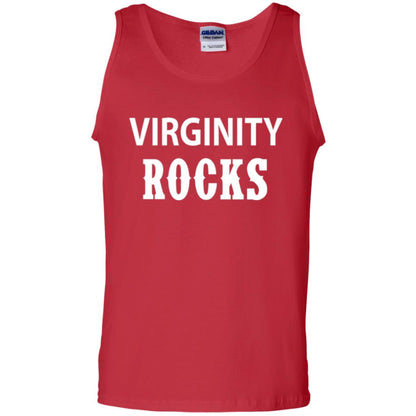 Virginity Rocks T-shirt Red
