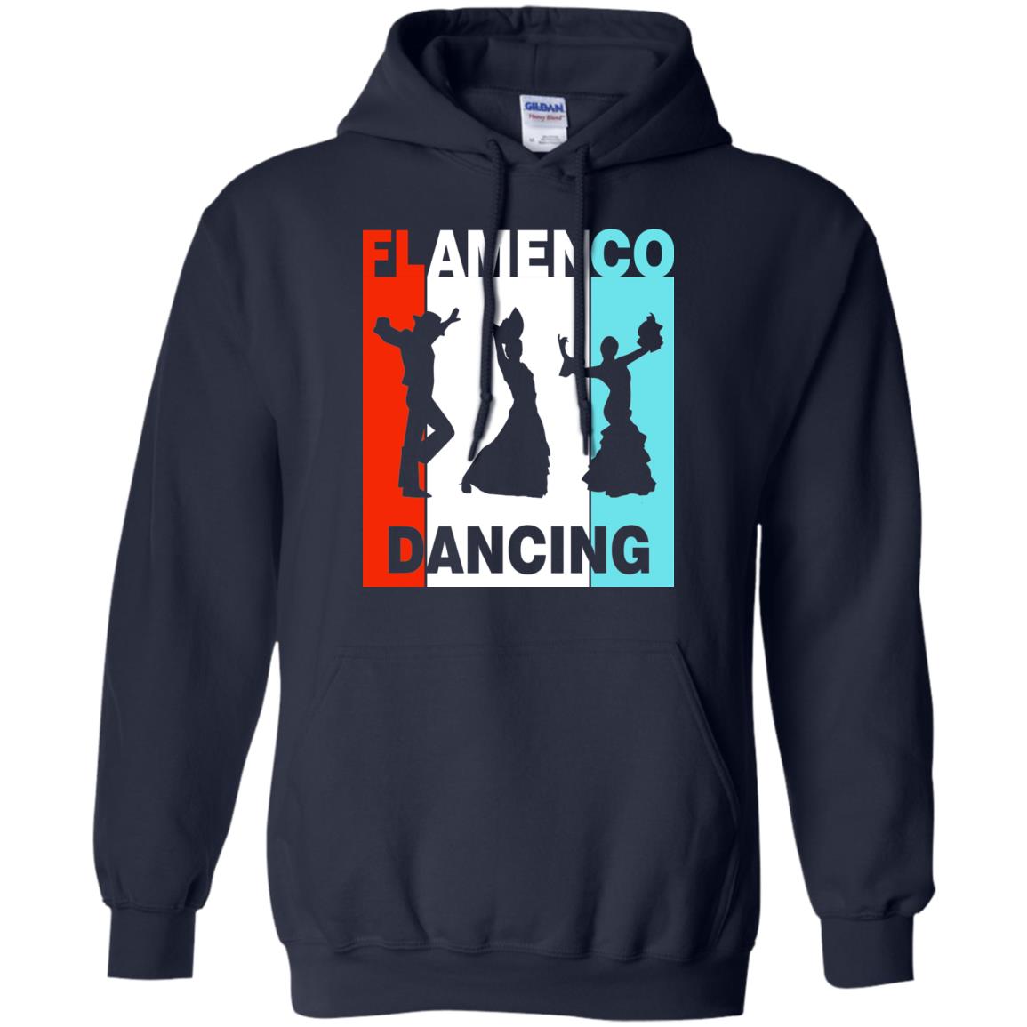 Flamenco Dancing Spanish Dance And Music Lover Shirt Navy