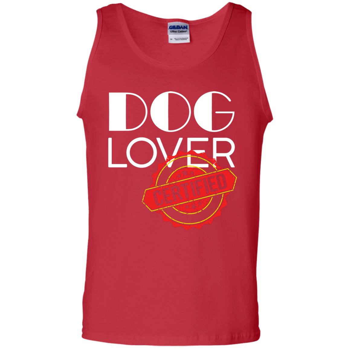 Dog Lover T-shirt Certified Red