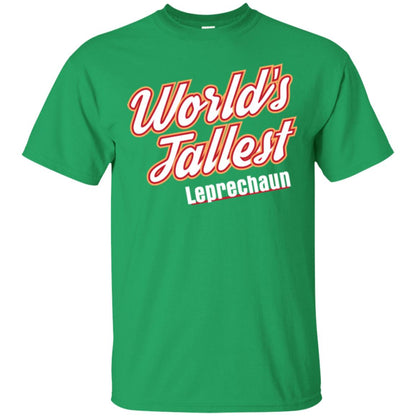 St. Patrick's Day T-shirt World's Tallest Leprechaun Irish Green