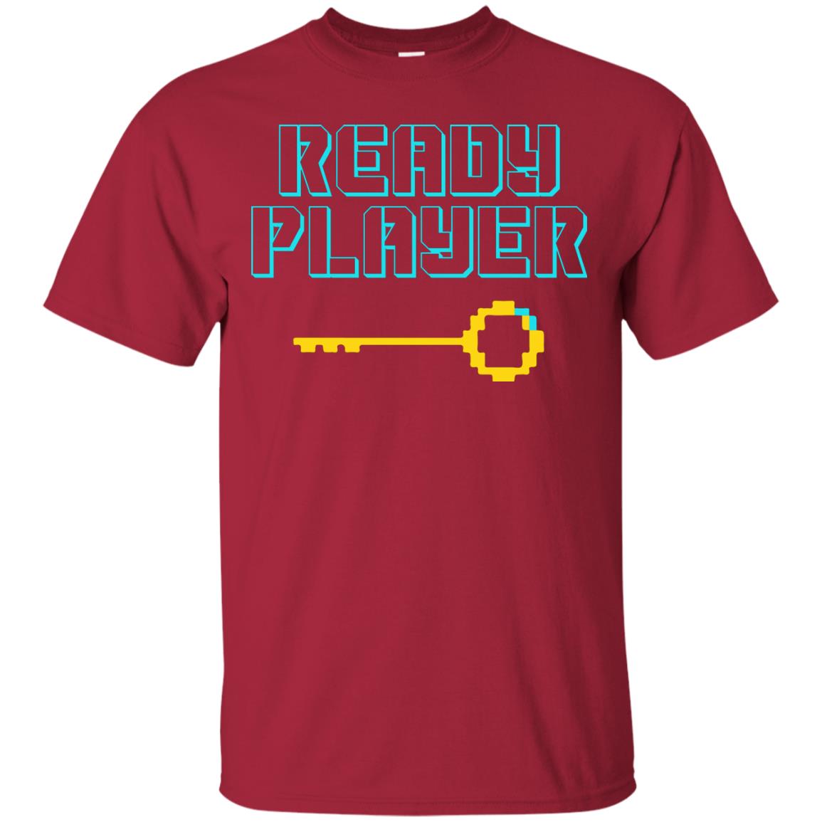 Ready Player Gamer T-shirt Cardinal