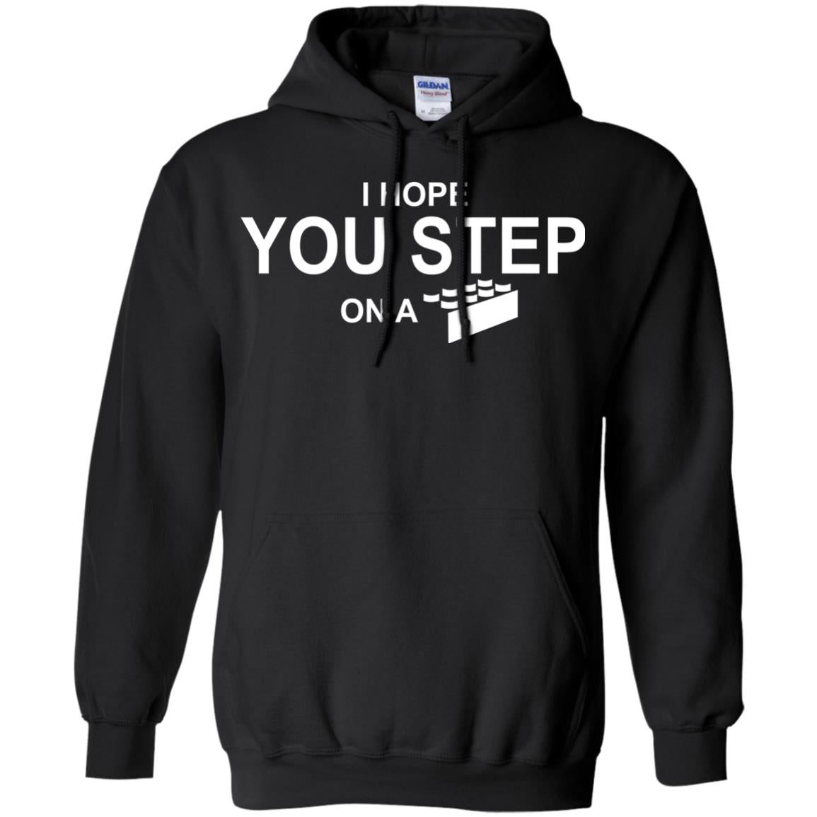 I Hope You Step On A Lego Shirts Black