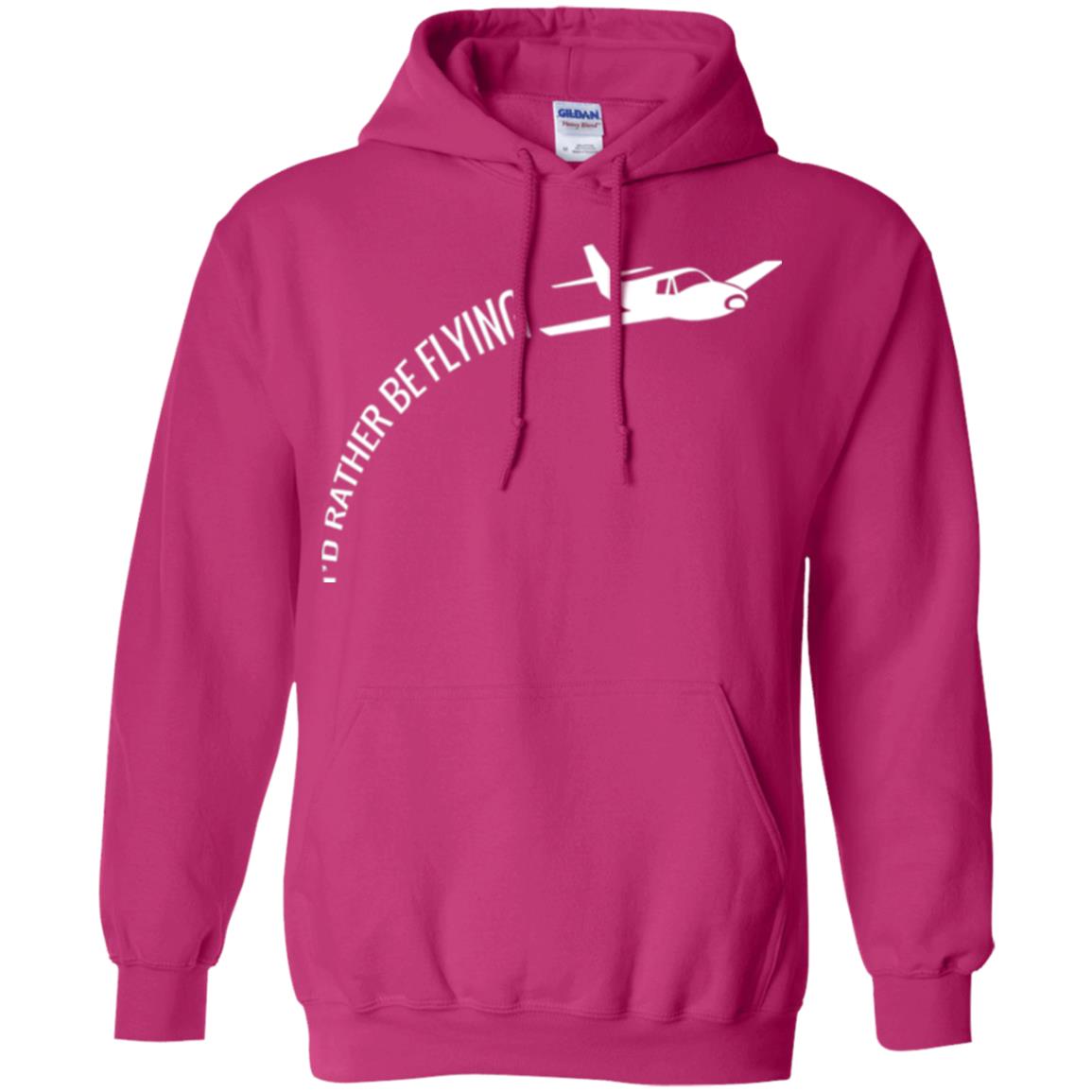 Airplane Pilot T-shirt I_d Rather Be Flying Heliconia