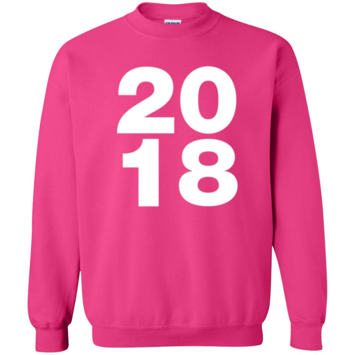 Happy New Year T-shirt 2018 New Year Party T-shirt Heliconia
