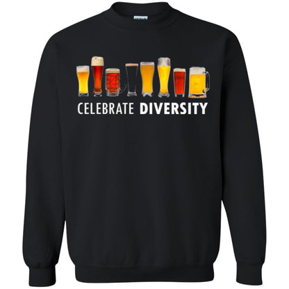 Beer Lovers T-shirt Celebrate Diversity Black