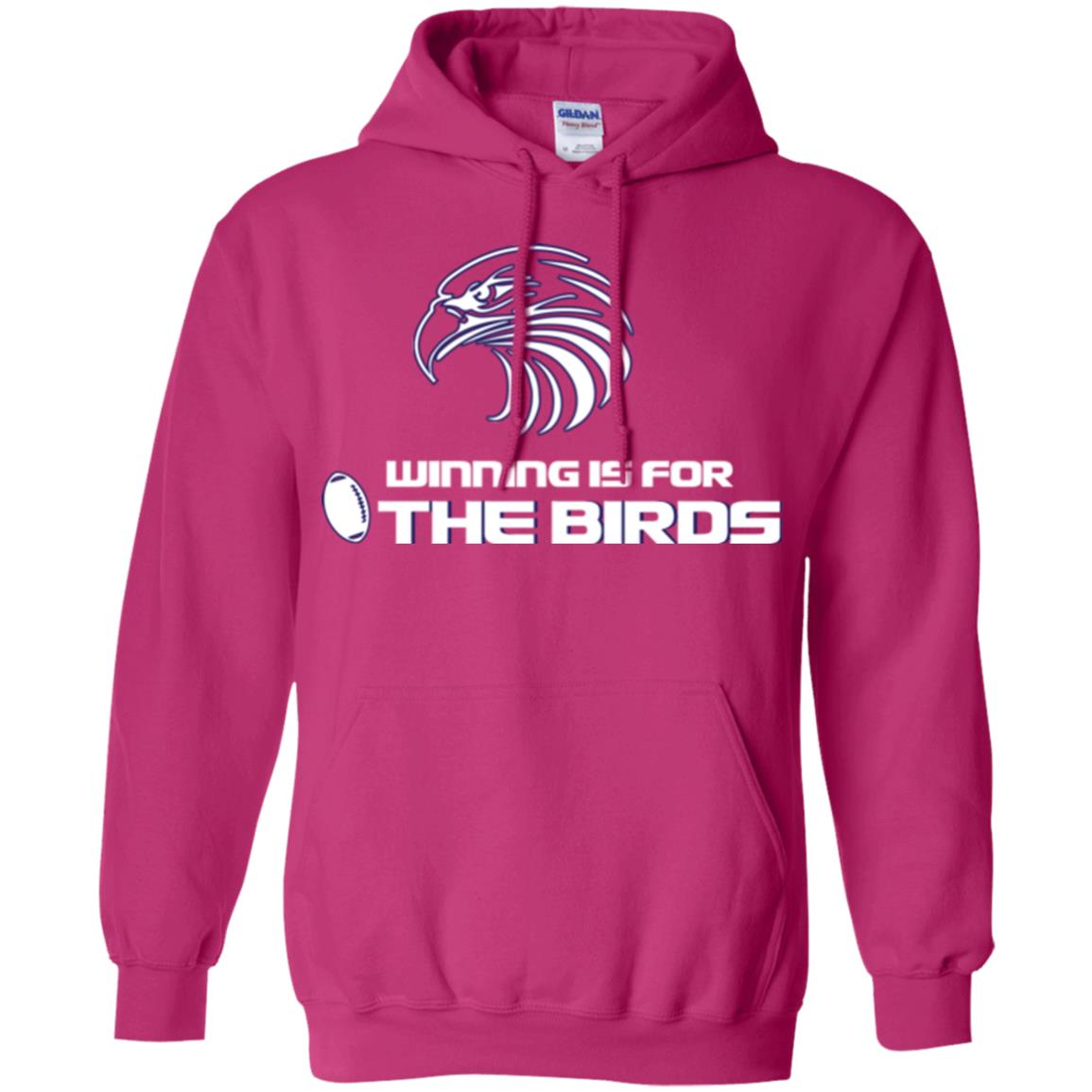 Football T-shirt Winning Is For The Birds Heliconia