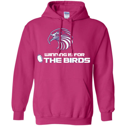 Football T-shirt Winning Is For The Birds Heliconia