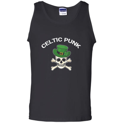 Celtic Punk Rock Irish St. Patrick_s Day T-shirt Black