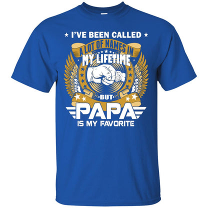But Papa Is My Favorite Papa Shirt Royal