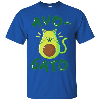 Cat Lovers T-shirt Avocado Avogato Royal