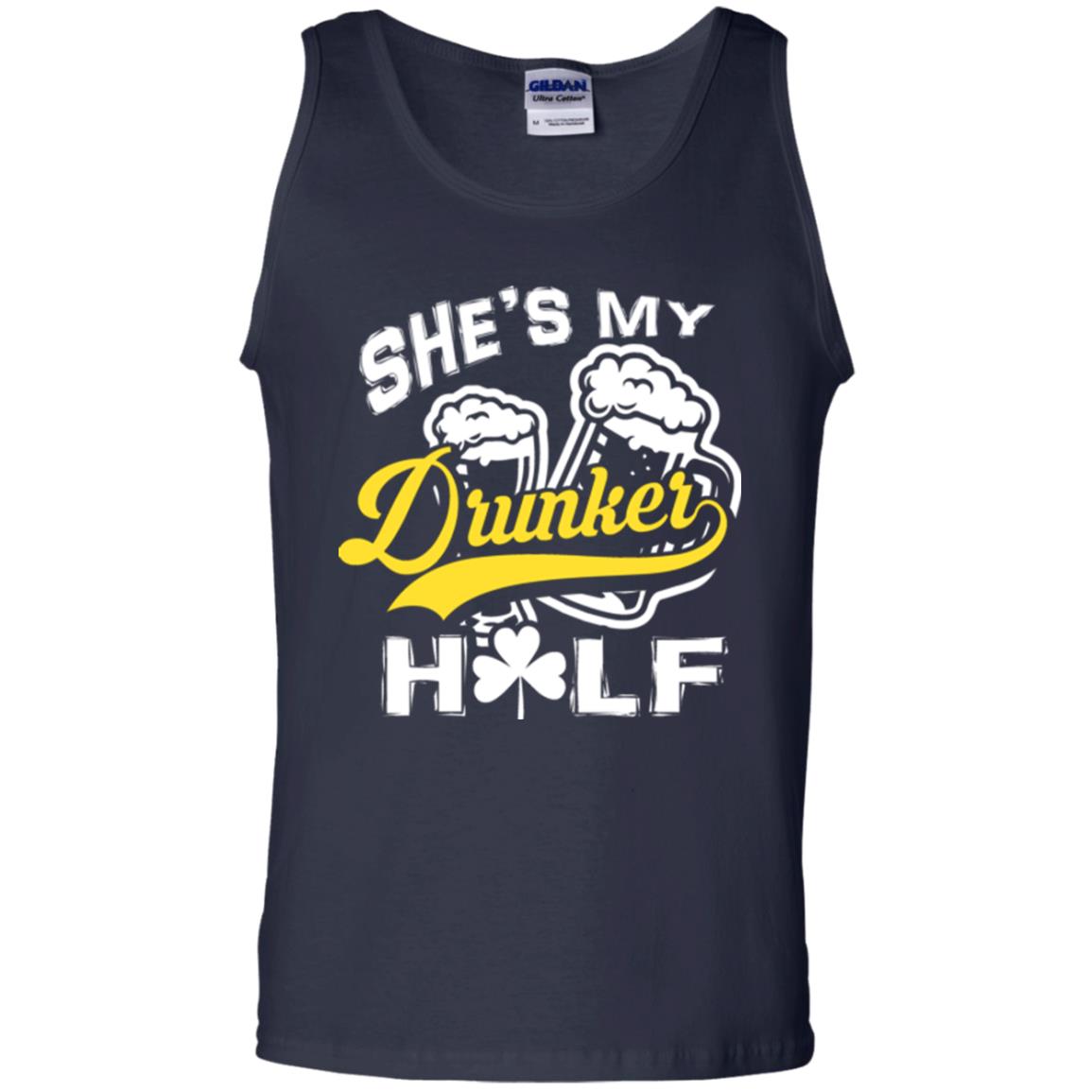 She's My Drunker Half Saint Patrick's Day T-shirt Navy
