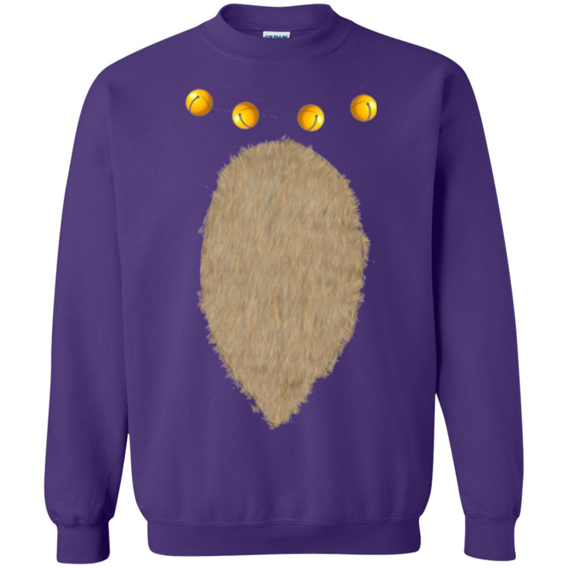 Christmas Reindeer Costume T-shirt Purple