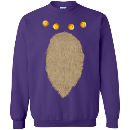 Christmas Reindeer Costume T-shirt Purple