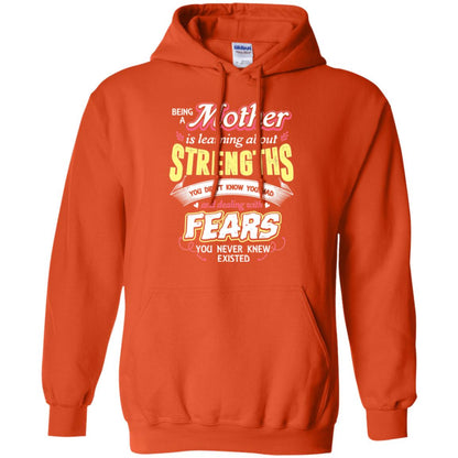 Being A Mom Means Mommy T-shirt Orange